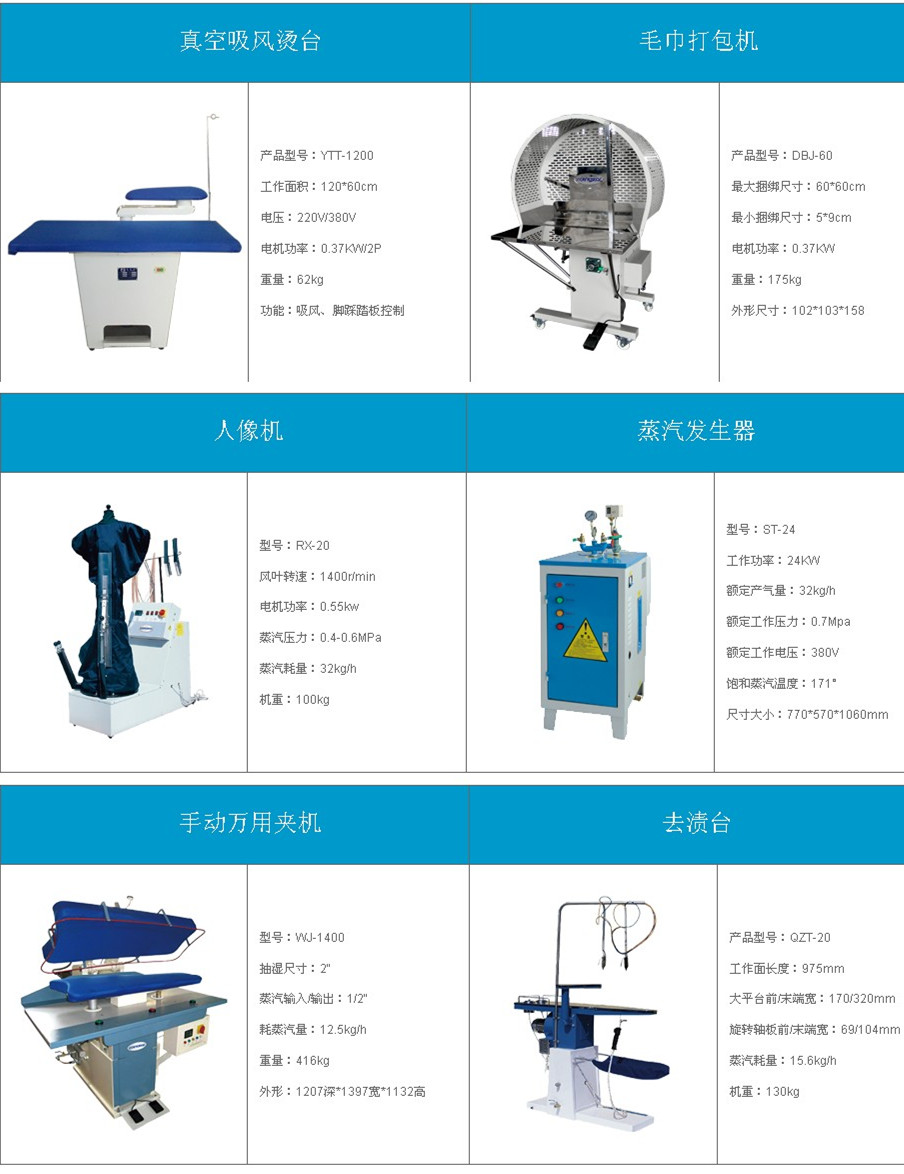 萬用夾機(jī) 人像整形機(jī) 真空抽濕機(jī) 冷熱去漬臺 吸風(fēng)燙臺